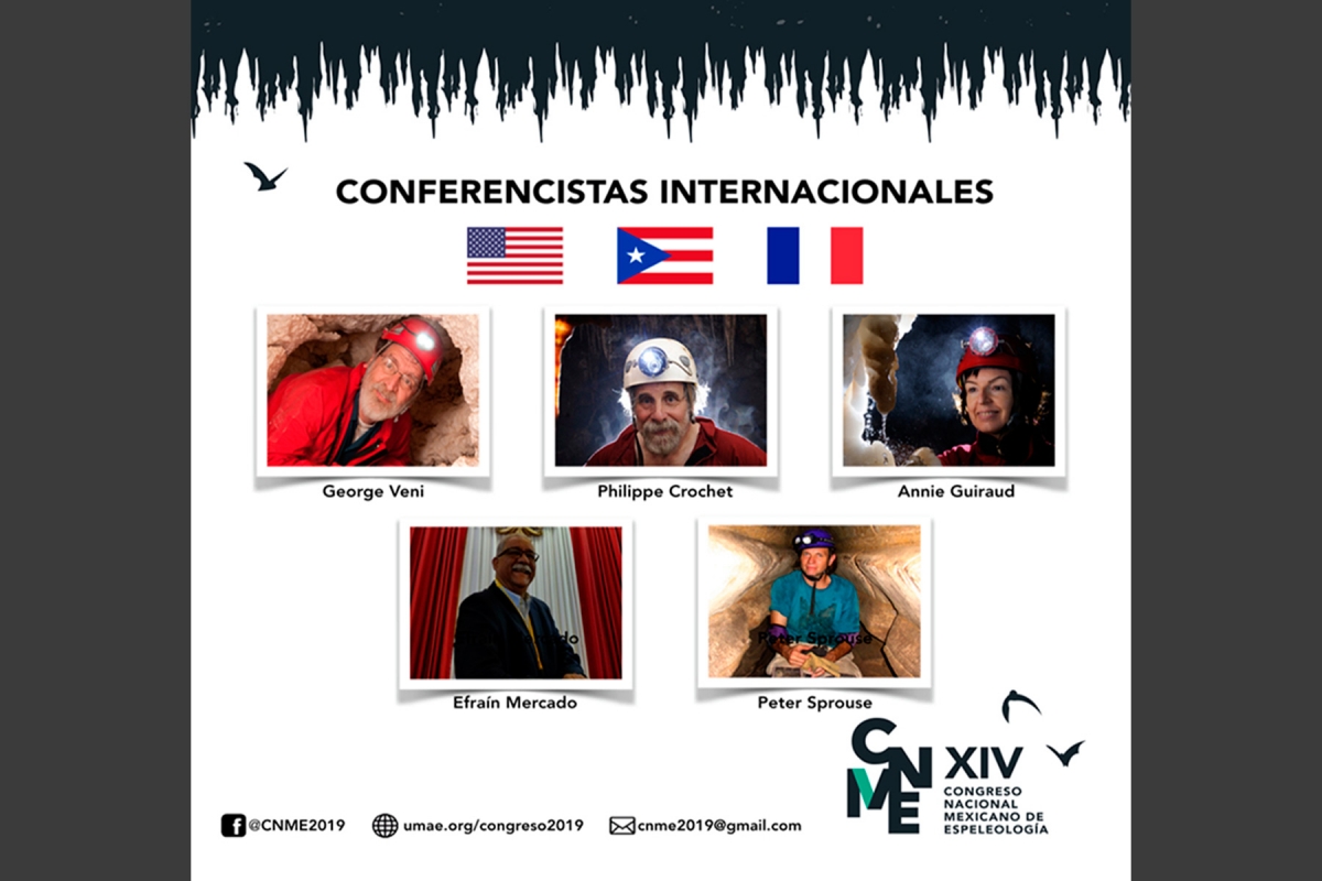 XIV Congreso nacional Mexicano de Espeleologia (février 2019)