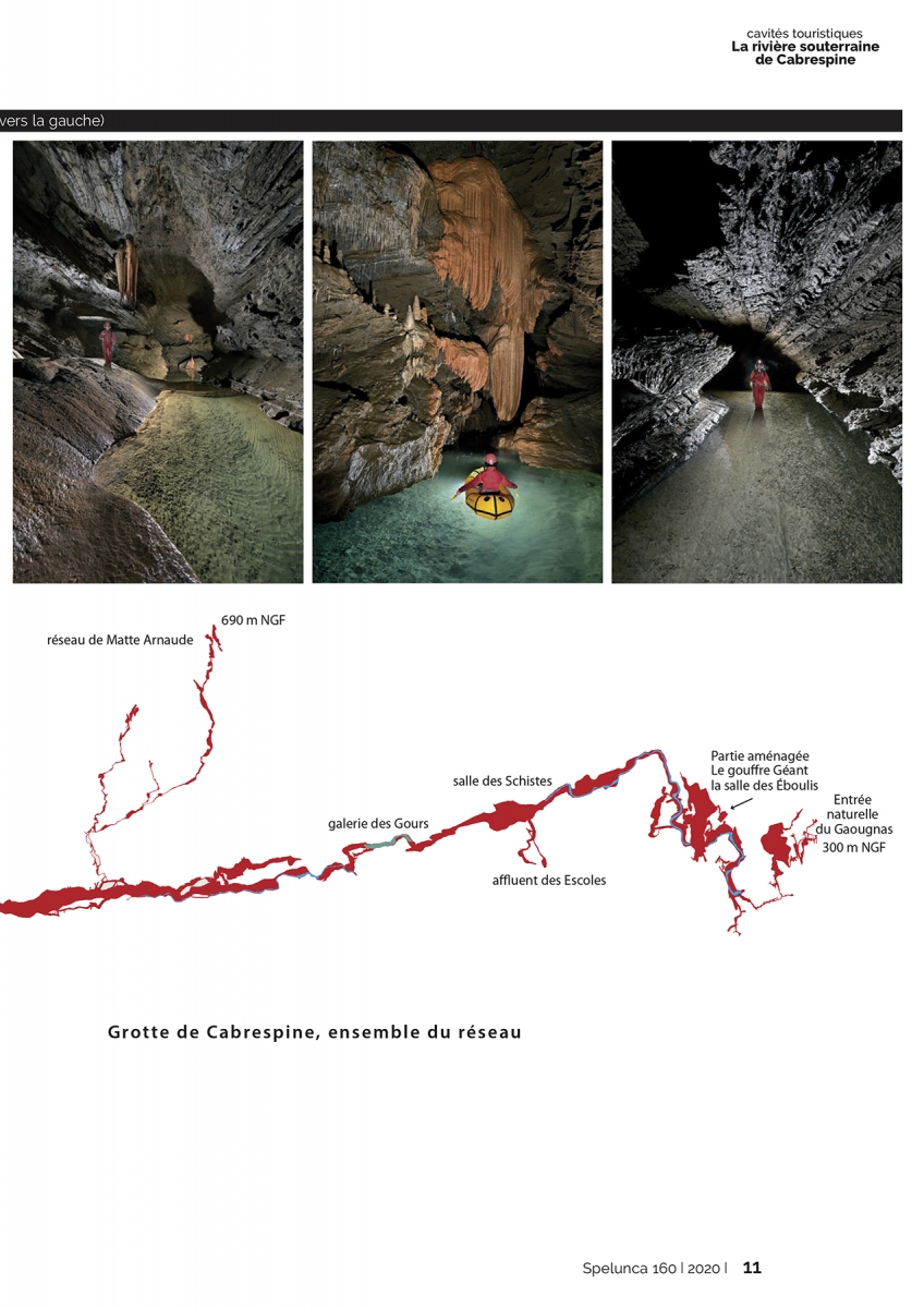 Spelunca n°160 (décembre 2020) : La rivière souterraine de Cabrespine