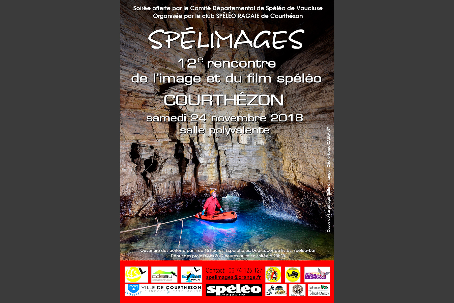 Spélimages 2018 (24 novembre 2018)