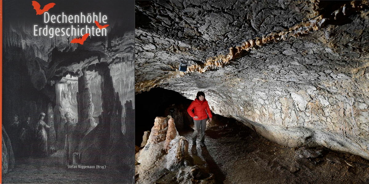 Photos dans le livre allemand Dechenhöhle (mai 2018)