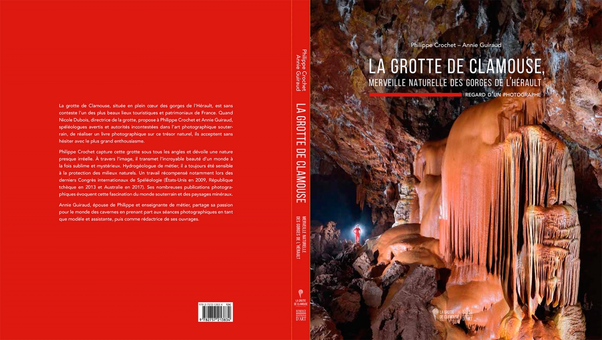 Livre sur la Grotte de Clamouse (mai 2018)