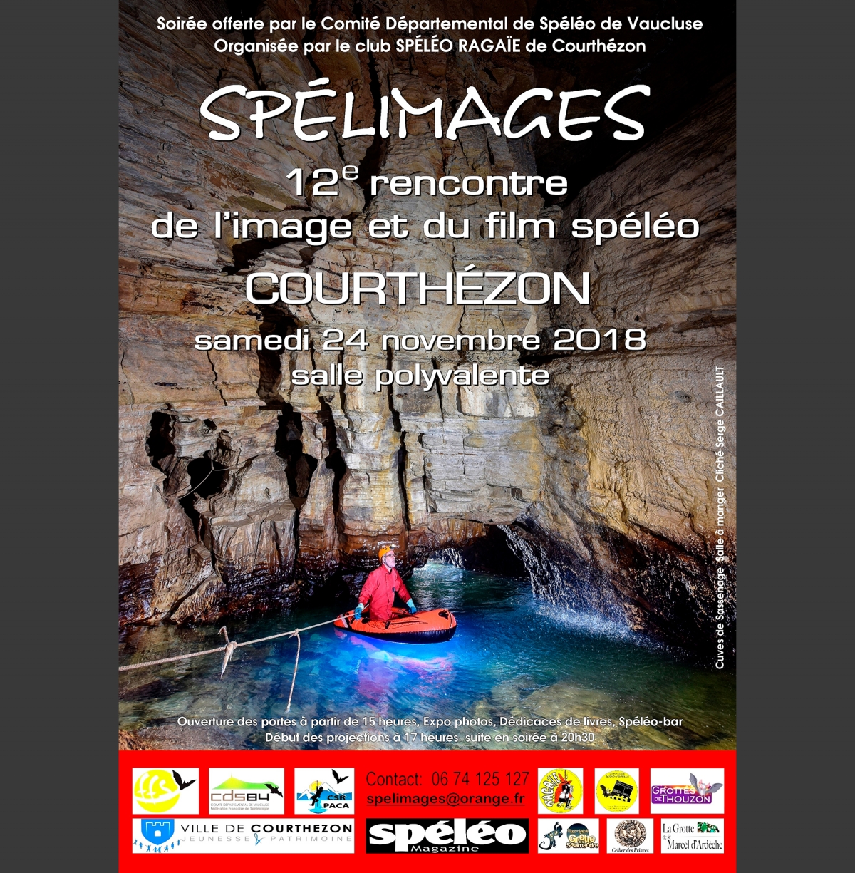 Festival Spélimages 2018 (24 novembre 2018)