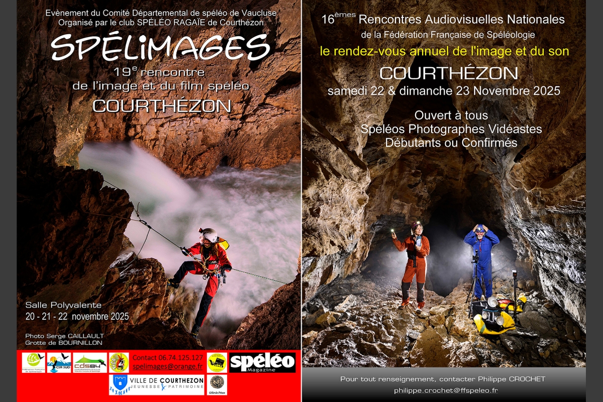 Festival Spélimages 2025 du 20 au 23 novembre 2025