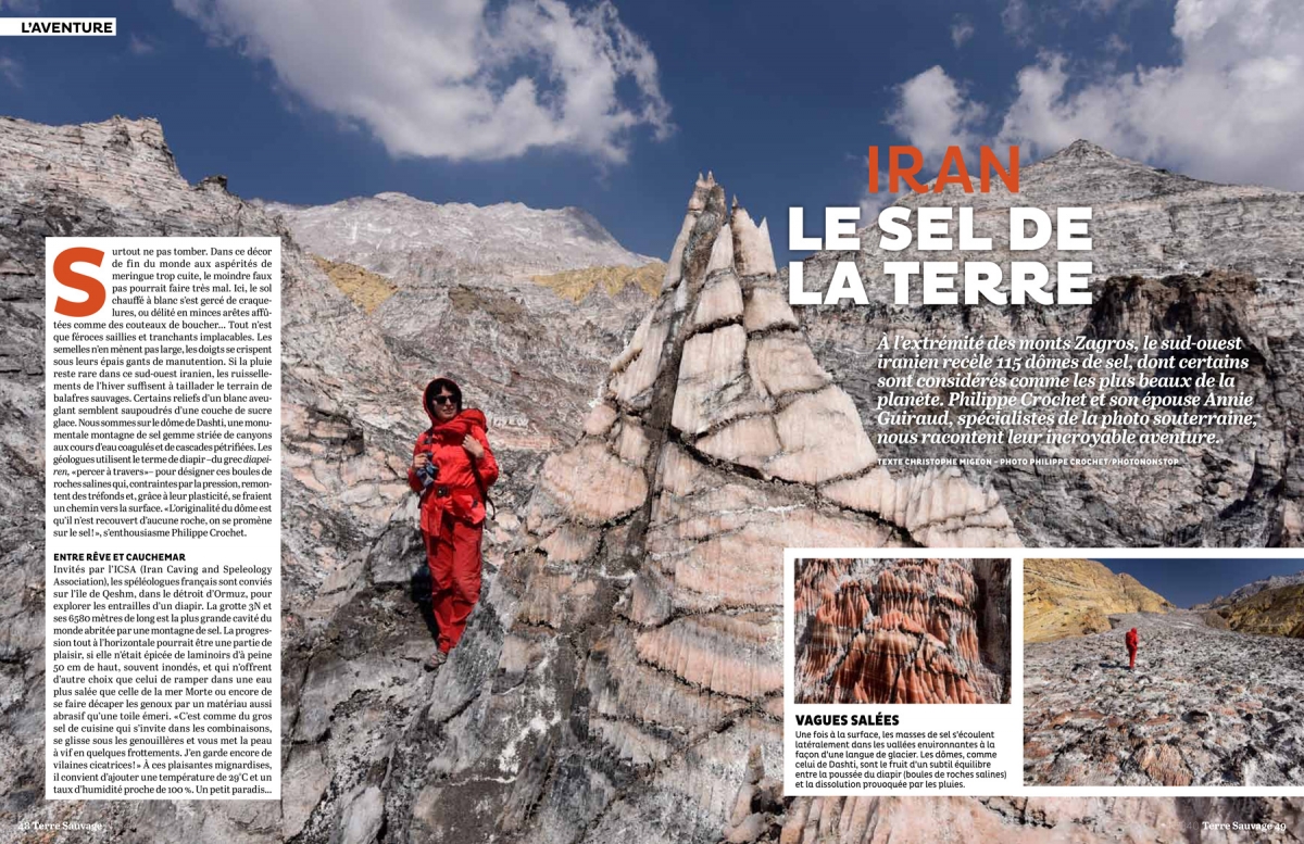 Terre Sauvage n°340 (Mai 2017) - Iran Le sel de la terre