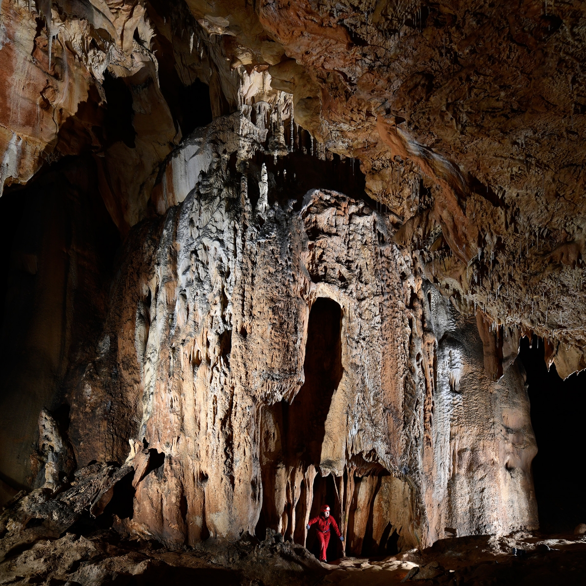 Grotte de Saint-Marcel d'Ardèche (partie aménagée) - Le Cabinet de toilette
