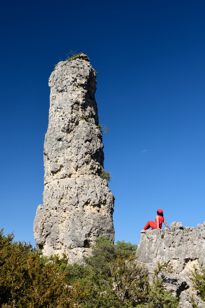 Site ruiniforme de Montpellier-le-Vieux (Causse Noir, Aveyron) - La quille