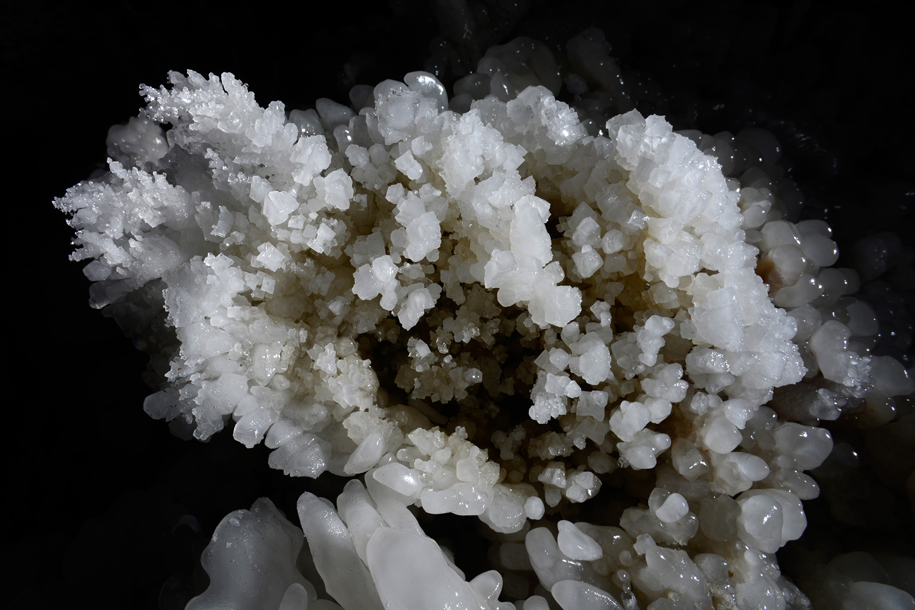 Cova dels Meandres de Sal (Espagne) - Cristallisation de sel
