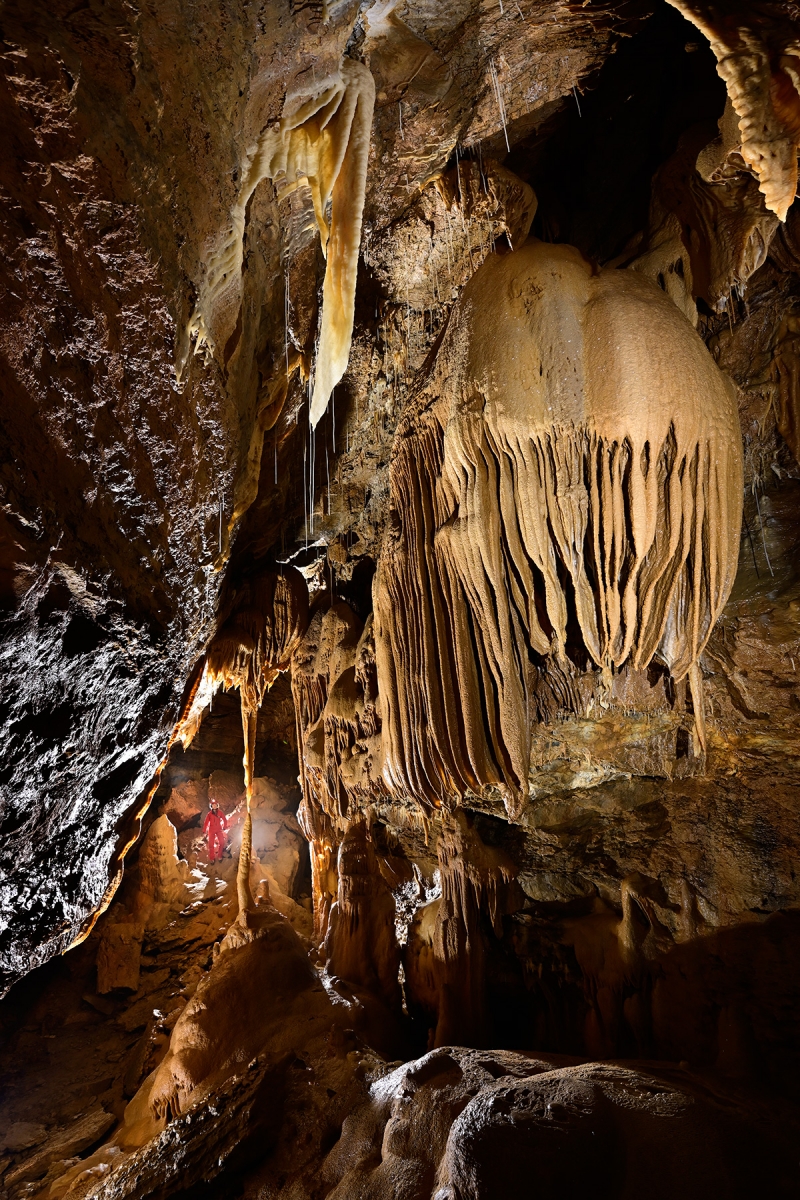 Grotte de Trabuc (Gard) - Le couloir des merveilles (partie aménagée)