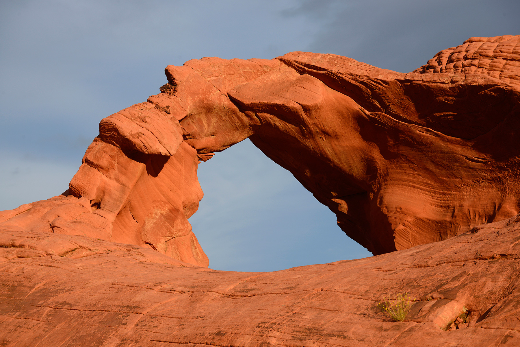 Valley of Fire State Park (Nevada, USA)- Arch Rock