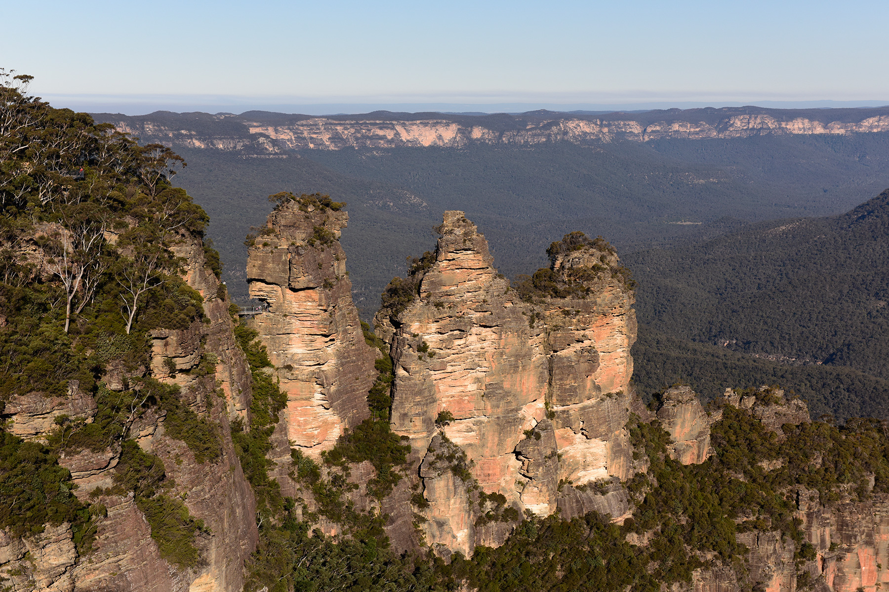 Blue Mountains National Park (New South Wales, Australie) - The Three Sisters 