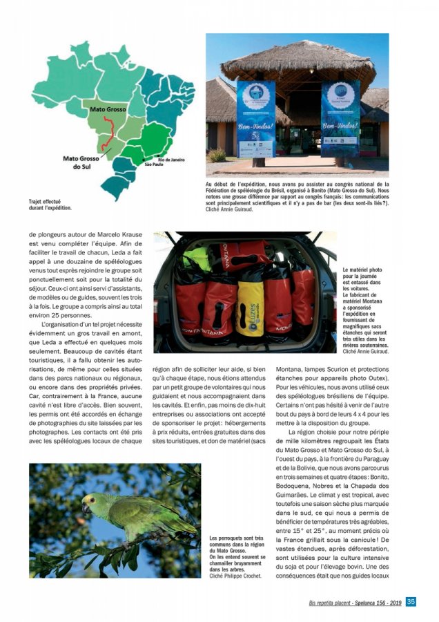 Spelunca n°156 - Page 35(Spelunca n°156 - Page 35)