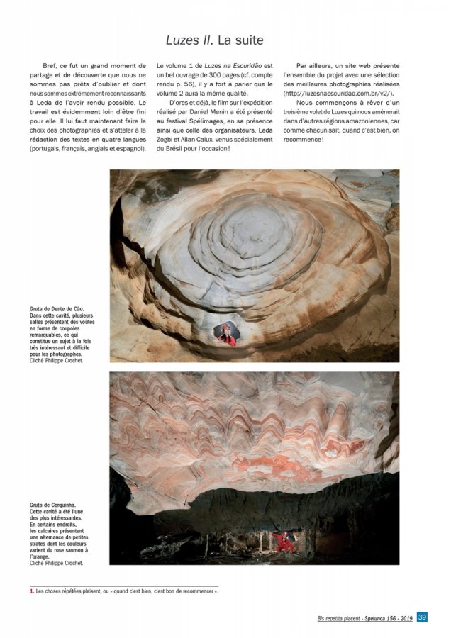 Spelunca n°156 - Page 39(Spelunca n°156 - Page 39)