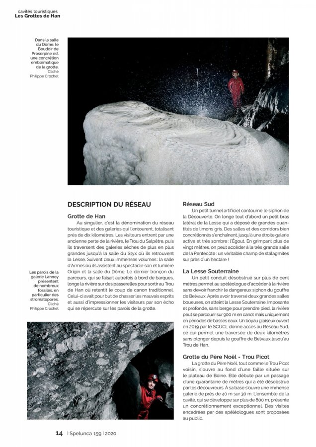 Spelunca 159 Page 14(Spelunca 159 Page 14)