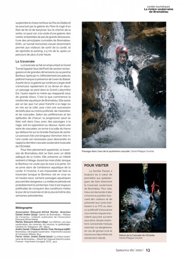 Spelunca 161 Page 13(Spelunca 161 Page 13)