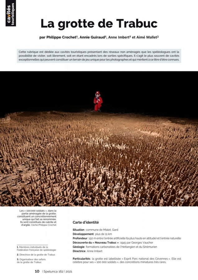 Spelunca 162 Page 10(Spelunca 162 Page 10)