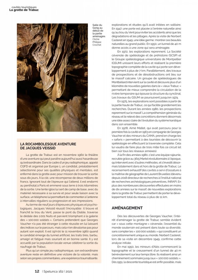Spelunca 162 Page 12(Spelunca 162 Page 12)