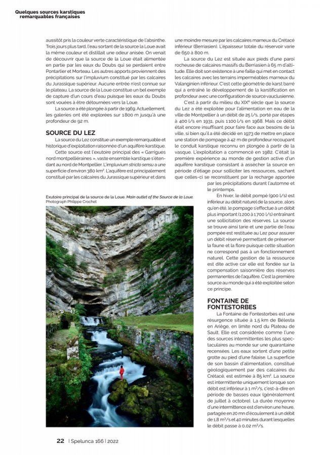 Spelunca 166 Page 22(Spelunca 166 Page 22)