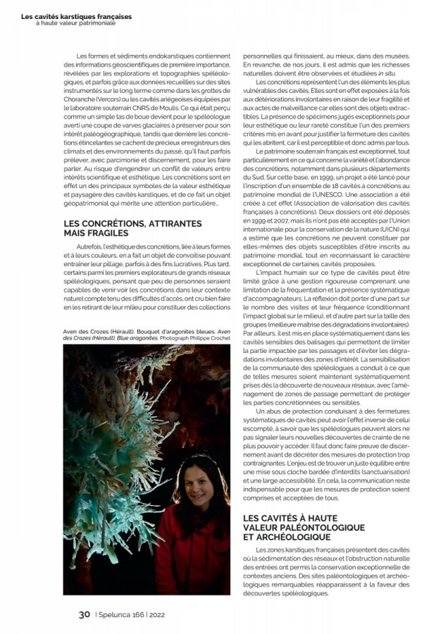 Spelunca 166 Page 30(Spelunca 166 Page 30)