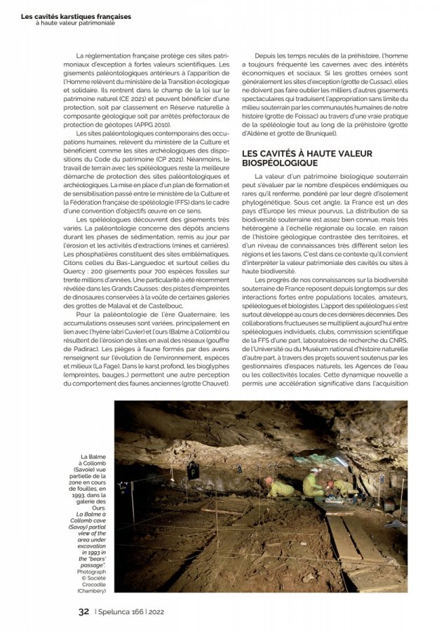 Spelunca 166 Page 32(Spelunca 166 Page 32)