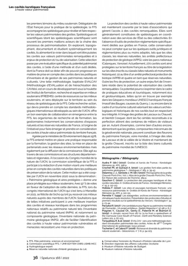 Spelunca 166 Page 36(Spelunca 166 Page 36)