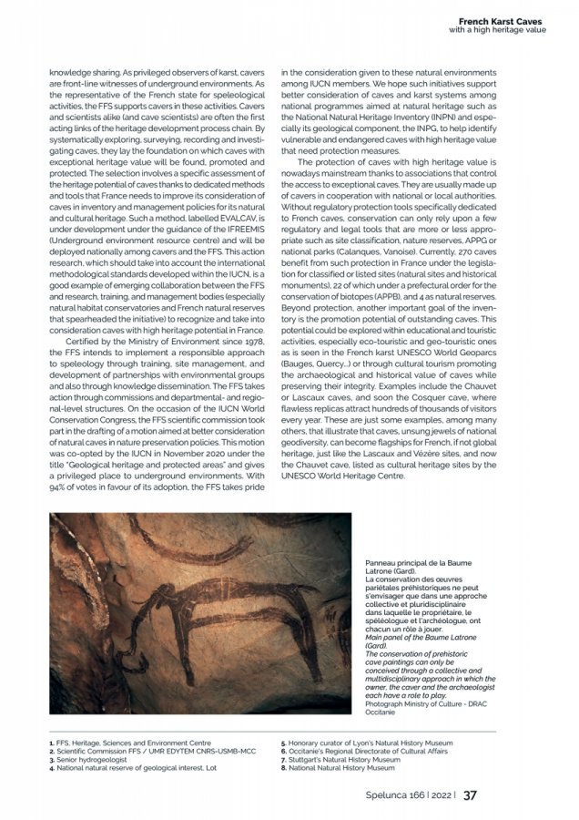 Spelunca 166 Page 37(Spelunca 166 Page 37)