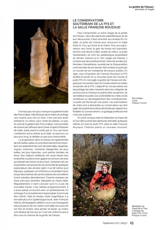 Spelunca 171 Page 15(Spelunca 171 Page 15)