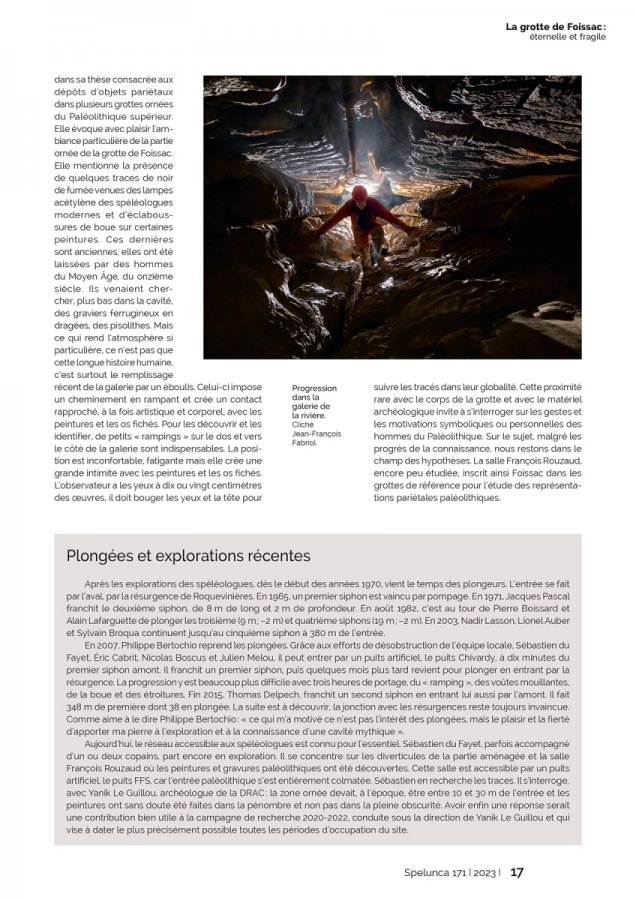 Spelunca 171 Page 17(Spelunca 171 Page 17)