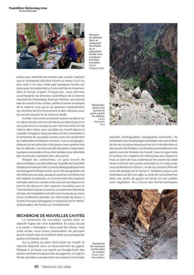 Spelunca 175 Page 10(Spelunca 175 Page 10)