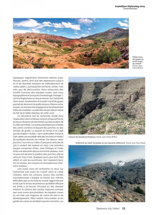 Spelunca 175 Page 11(Spelunca 175 Page 11)