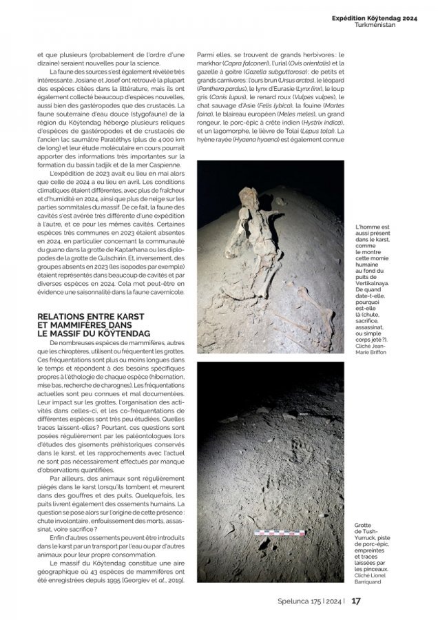 Spelunca 175 Page 17(Spelunca 175 Page 17)