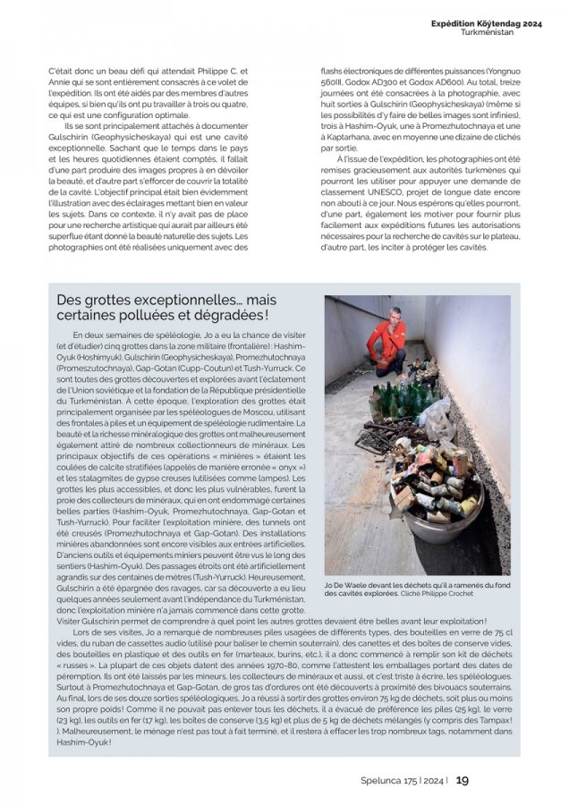 Spelunca 175 Page 19(Spelunca 175 Page 19)