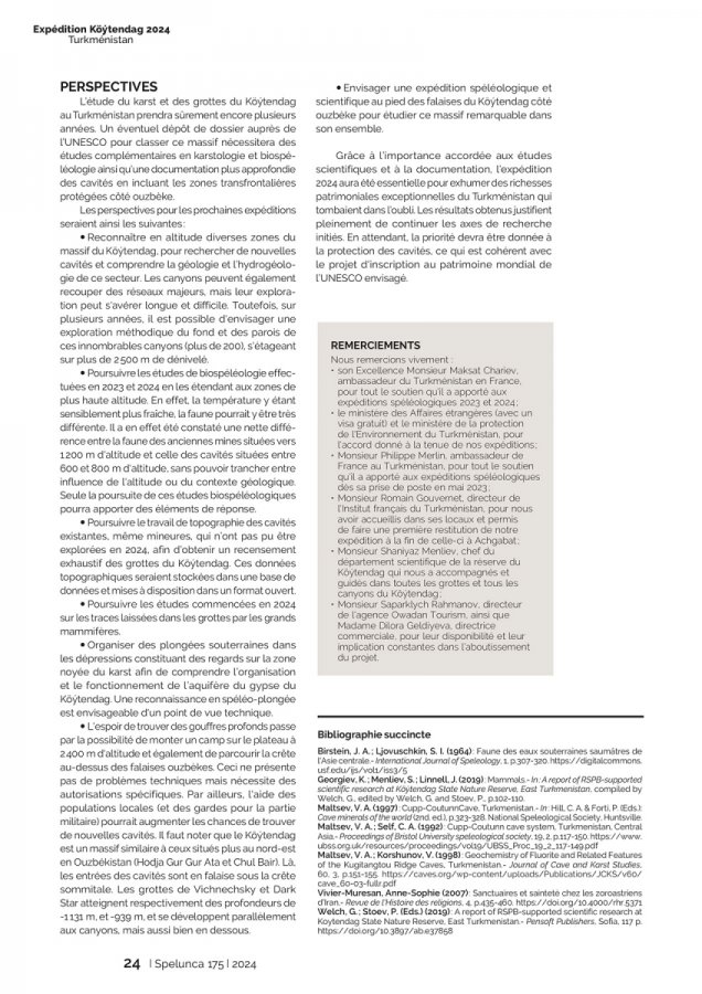 Spelunca 175 Page 24(Spelunca 175 Page 24)