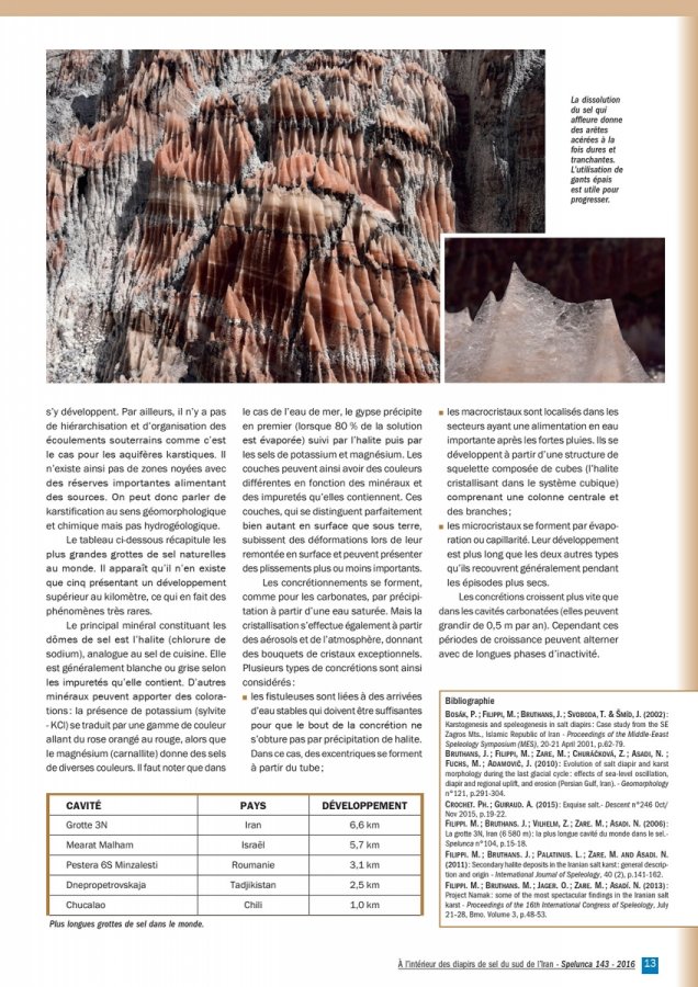 (Spelunca n°143 - Page 13)