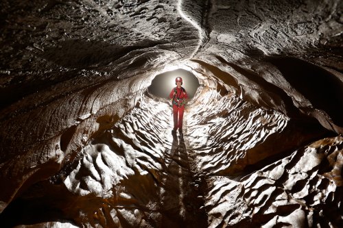 Event de Peyrejal (Ardèche) - Galerie des tubes (conduite forcée)(SP-15-0367)