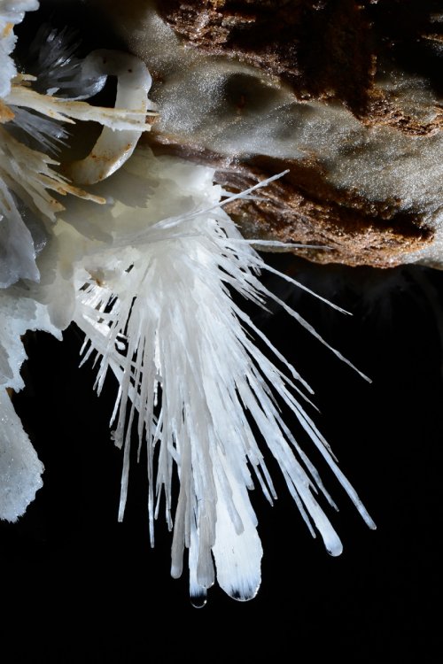 Aven des Crozes - Aragonite en aiguilles(SP-15-0600)