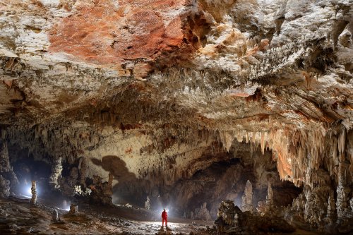Otoska Jama (Slovénie) - Grande salle concrétionnée(SP-17-0445)