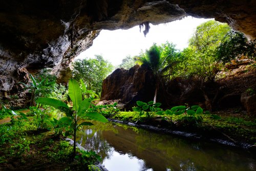 Lapa do Sumi Douro (Bahia) - Porche d'entrée(SP-16-1082)