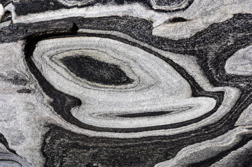 Kangaroo Island (South Australia, Australie) - Plage de Harvey Return : métagrès (metasandstones) : figures dues à la schistosité(VO-17-1168)