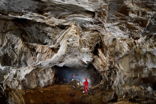 Pestera Topolnita (réseau supérieur) - Grande salle du sable(SP-18-1890)