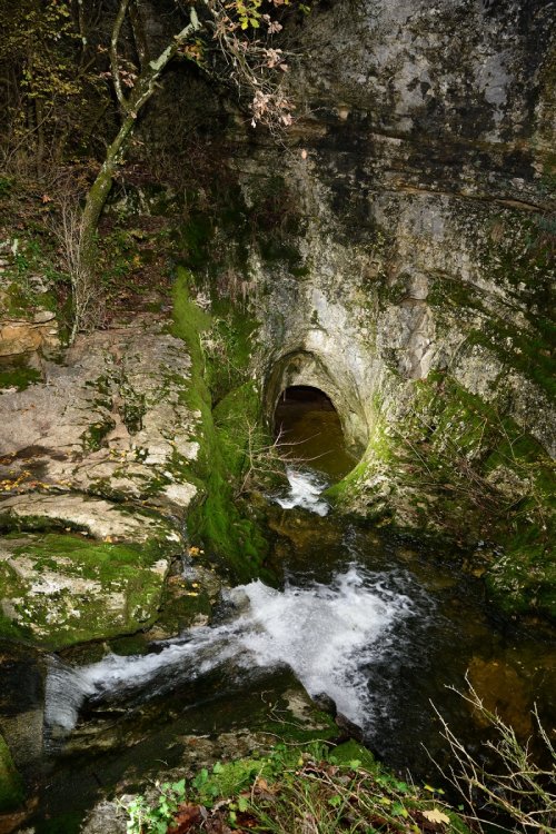 Goule de Foussoubie (Ardèche) lorsque la perte est active(HY-19-0041)