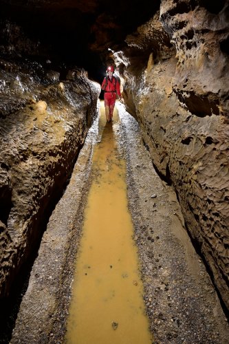 Résurgence de Saint Paul (Haute Garonne) - Rivière en étiage(SP-20-1045)