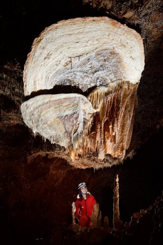 Aven d'Orgnac-Issirac (Ardèche) - Réseau I : Disque triple (SP-21-0080)