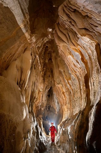 Grotte de Cotepatière (Ardèche) : Galerie d'entrée (SP-21-1192)