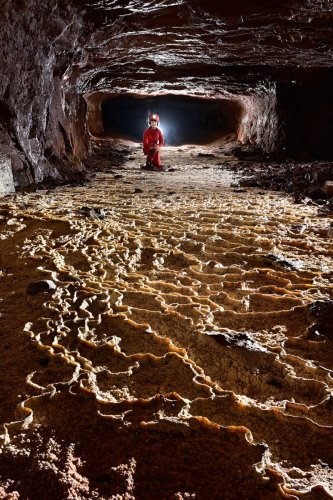 Mine de Rougemontot (Doubs) - "La rivière aux gours"(SP-21-1354)