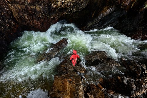 Grotte de Vallorbe (Suisse) - Rivière en crue dans la partie aménagée(SP-22-0307)