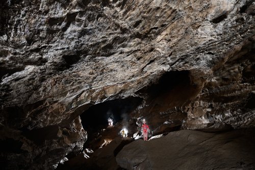 Gouffre de Cabrespine (Aude) - Grande galerie avant la salle des Dômes(SP-22-1652)
