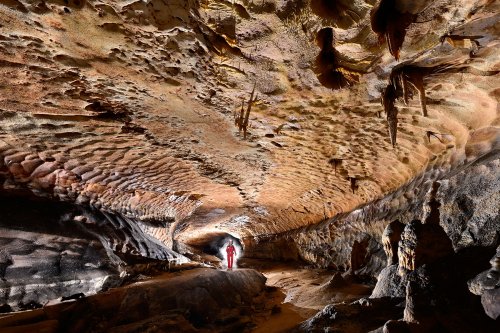 Grotte de Saint-Marcel d'Ardèche (Ardèche) - Galerie des maçons(SP-22-1687)