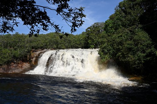 Rurópolis (Pará, Brésil) - Cascade d'Iracema(VO-23-0586)