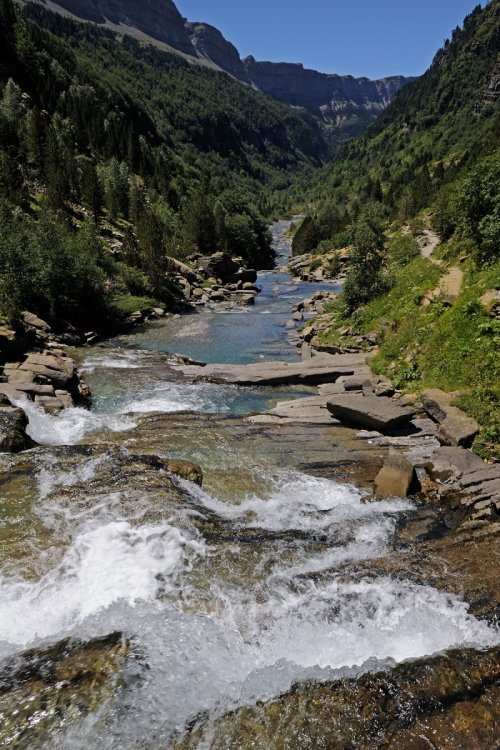 Gradas du Rio Arazas(vallée d'Ordesa, Espagne)(MO-10-0074)