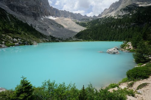 Lac de Sorapis (Massif des Dolomites, Italie)(MO-11-0043)